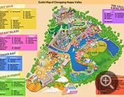 重庆欢乐谷的地图