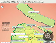 上海公交车站的位置地图