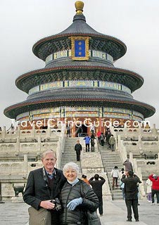在北京天坛